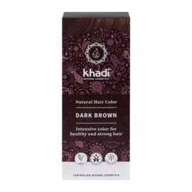 Tinte natural Castaño oscuro Khadi  - Henna