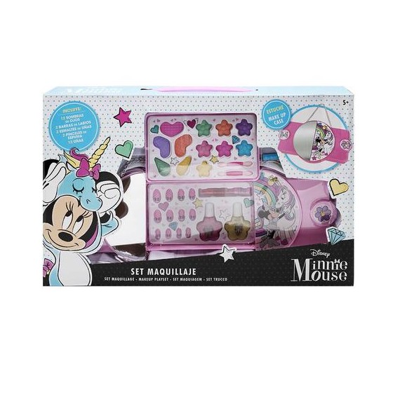 Arriesgado Recientemente desempleo Set maquillaje Disney Minnie Mouse 2 niveles.