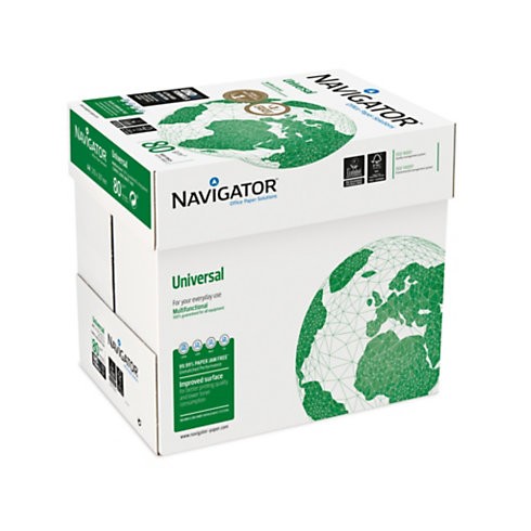 Caixa papel DIN A4 NAVIGATOR 80 GR. (5 PAQ) - Caja papel DIN A4 NAVIGATOR 80 GR. (5 PAQ)