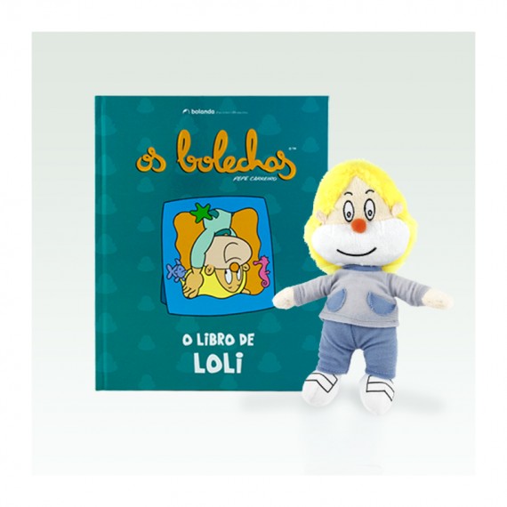 Libro + peluche de Loli (G) - Os Bolechas