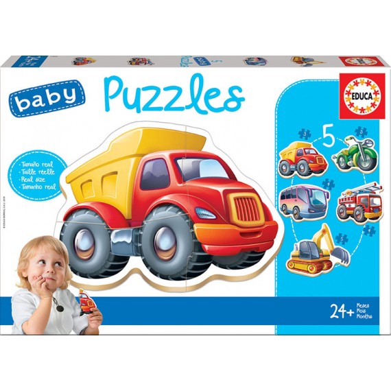 Baby Puzzles Vehículos