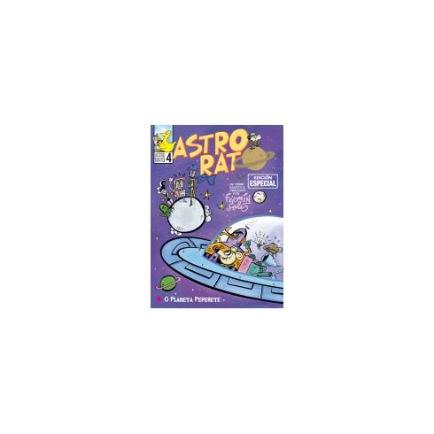 Astro - Rato e Lampadiña. O Planeta Peperete. Comic. Fermín Solís. El Patito Editorial