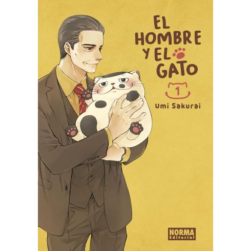 El Hombre y el Gato 1. Umi Sakurai. Norma Editorial. Comic Manga.