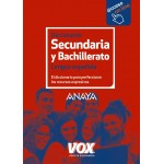 Diccionario Secundaria y Bachillerato Lengua Española. Anaya - Vox