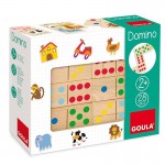 Domino Madera GOULA 28 piezas. 